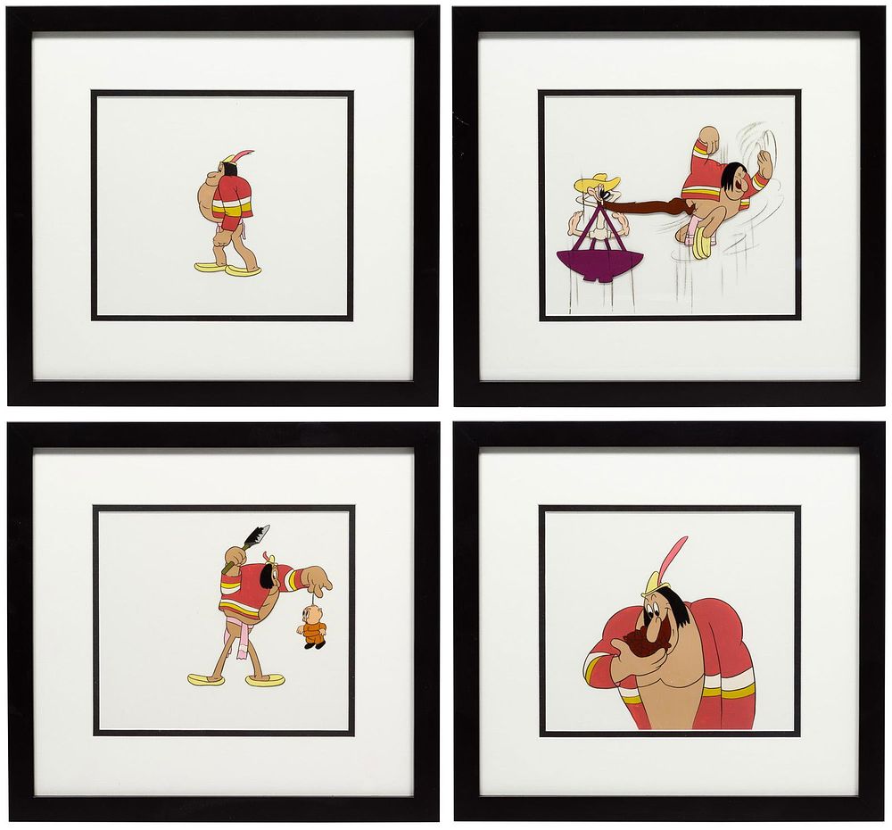 Lot 413: Warner Brothers Animation Cel Assortment