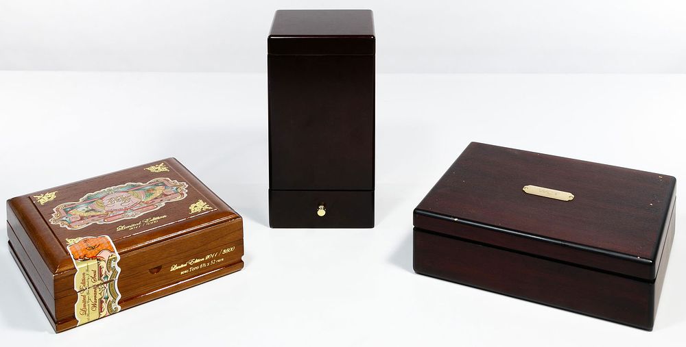 Lot 418: Humidor Assortment