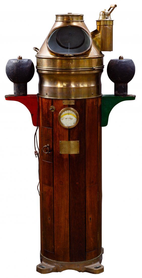 Lot 425: Kelvin & Hughes, LTD Ship Binnacle
