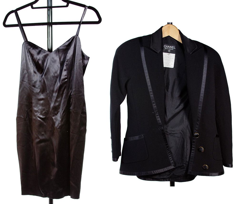 Lot 443: Chanel Boutique Jacket and Dress