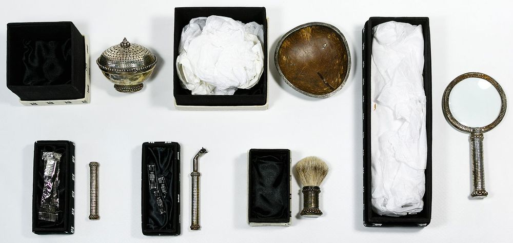 Lot 530: John Hardy Sterling Silver Accessory Assortment