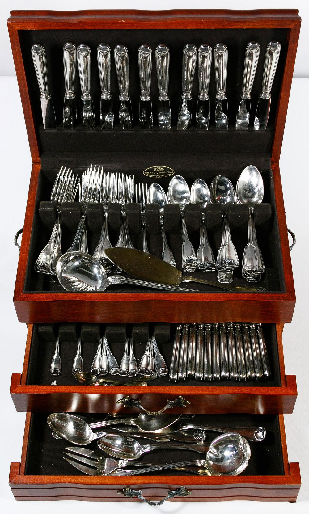 Lot 563: Felix Freres Toulouse Silverplate Flatware