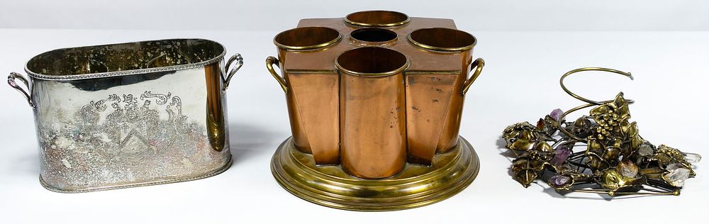 Lot 568: Wine Bottle Holder Assortment