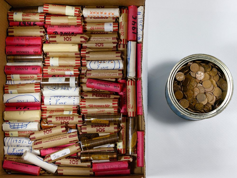 Lot 573: Lincoln Wheat 1c Assortment