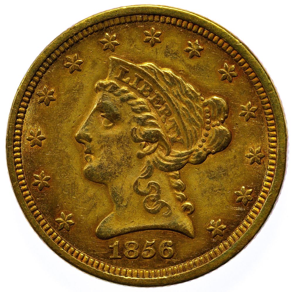 Lot 577: 1856 $2 1/2 Gold
