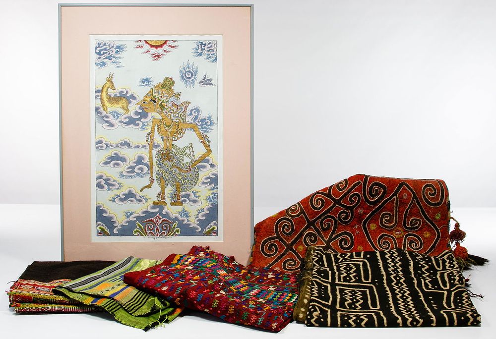 Lot 166: Asian Decorative Textile Assortment