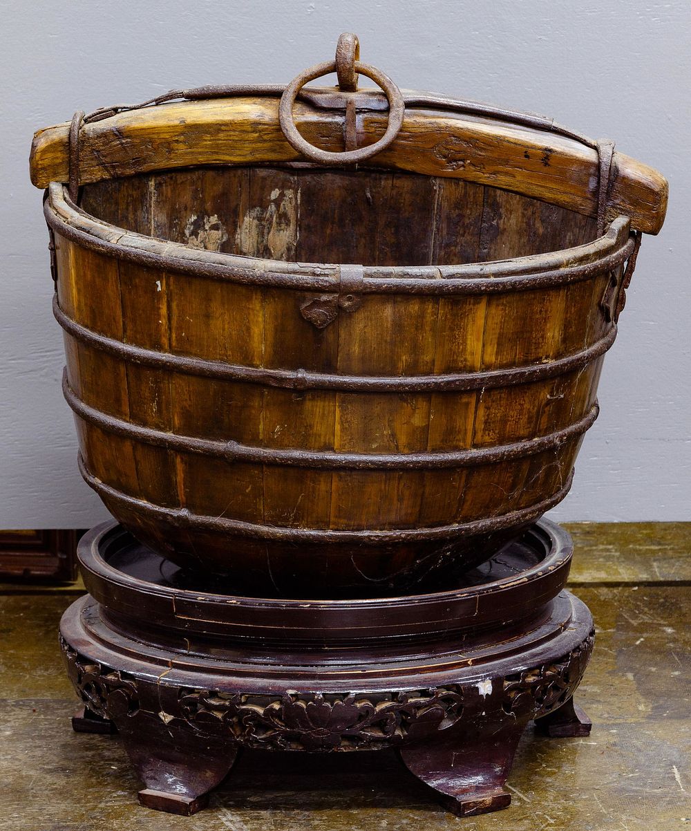 Lot 182: Asian Primitive Well Bucket