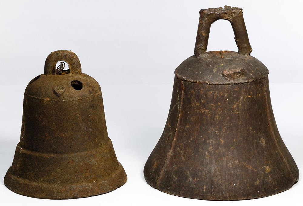 Lot 188: Asian Style Cast Iron Bells
