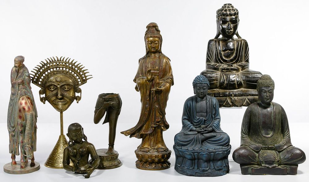 Lot 236: Ethnographic Statue Assortment