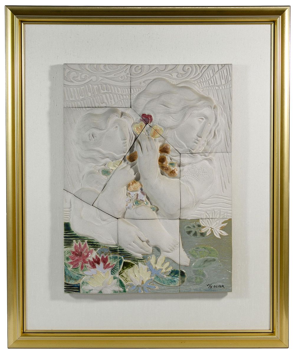 Lot 258: Alvar Sunol Munoz-Ramos (Spanish, b.1935) 'L'Eau'