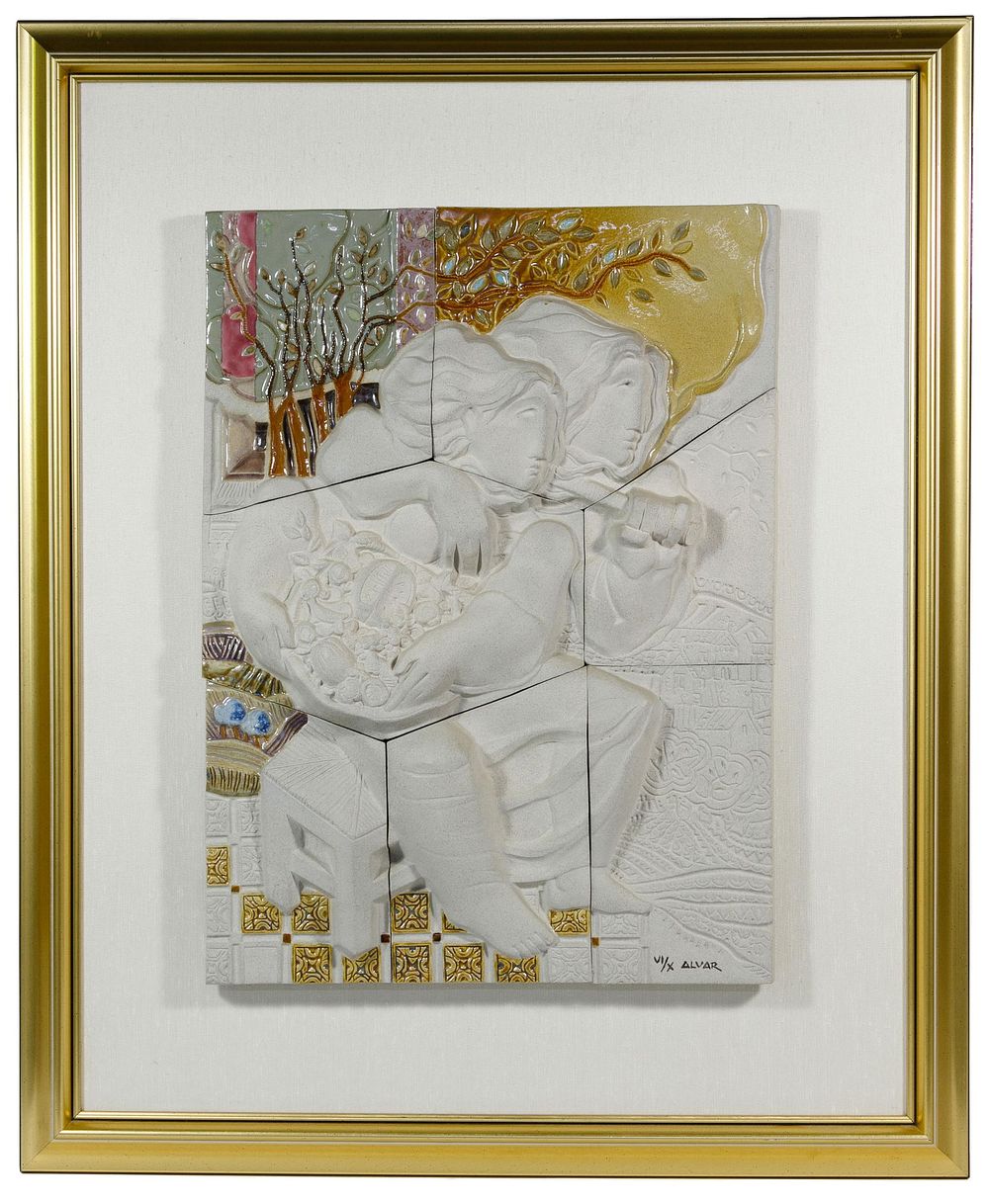 Lot 259: Alvar Sunol Munoz-Ramos (Spanish, b.1935) 'La Terre'