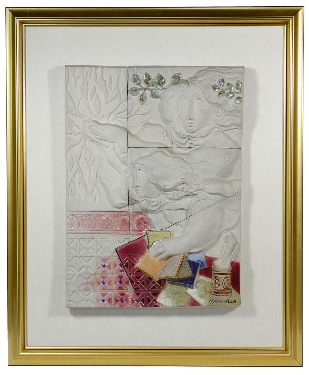 Lot 260: Alvar Sunol Munoz-Ramos (Spanish, b.1935) 'Le Feu'