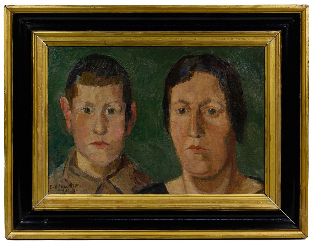 Lot 267: Rudolf Jacobsen (Danish, 1894-1955) Oil on Board