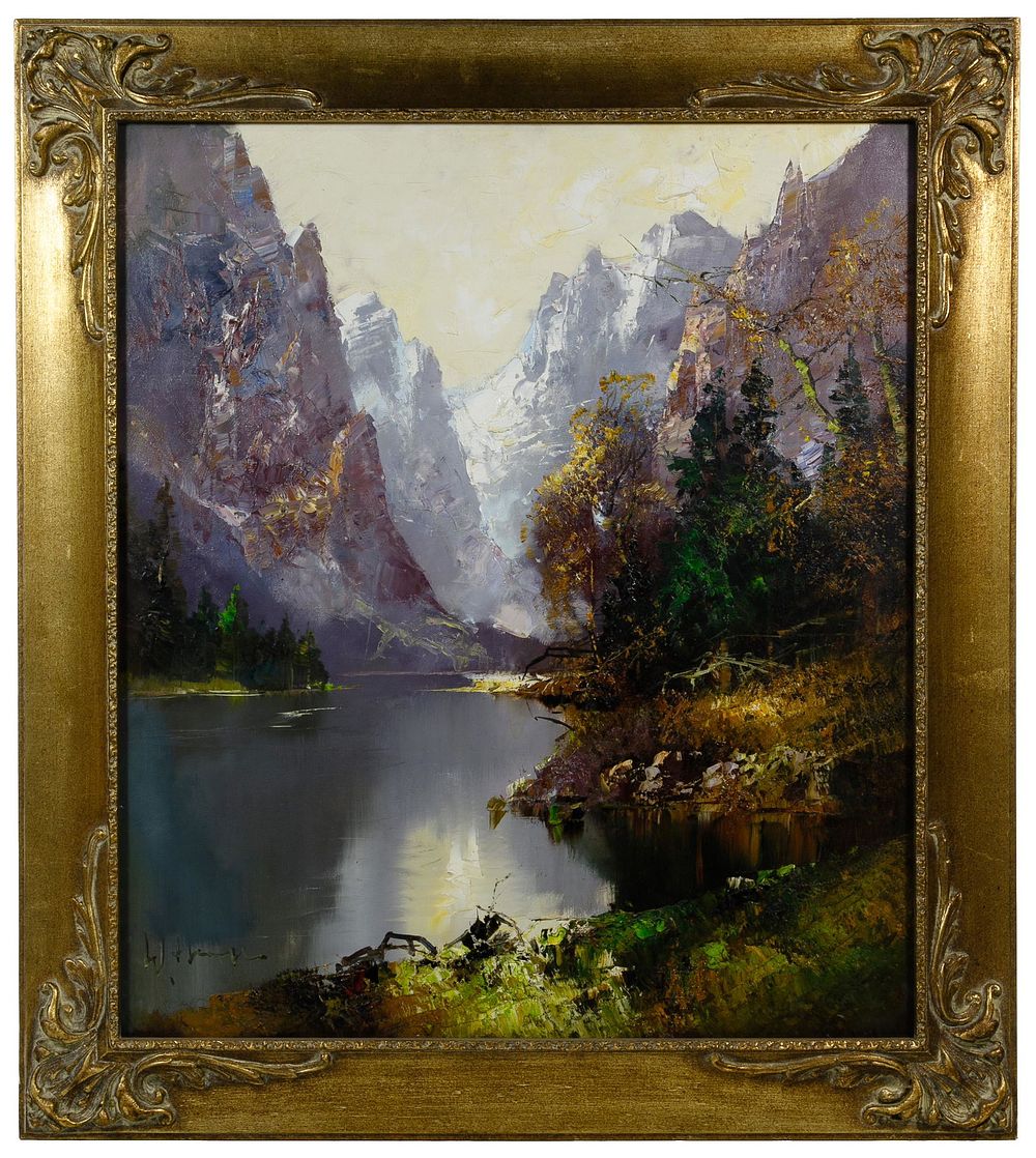 Lot 270: Unknown Artist (European, 20th Century) Oil on Canvas