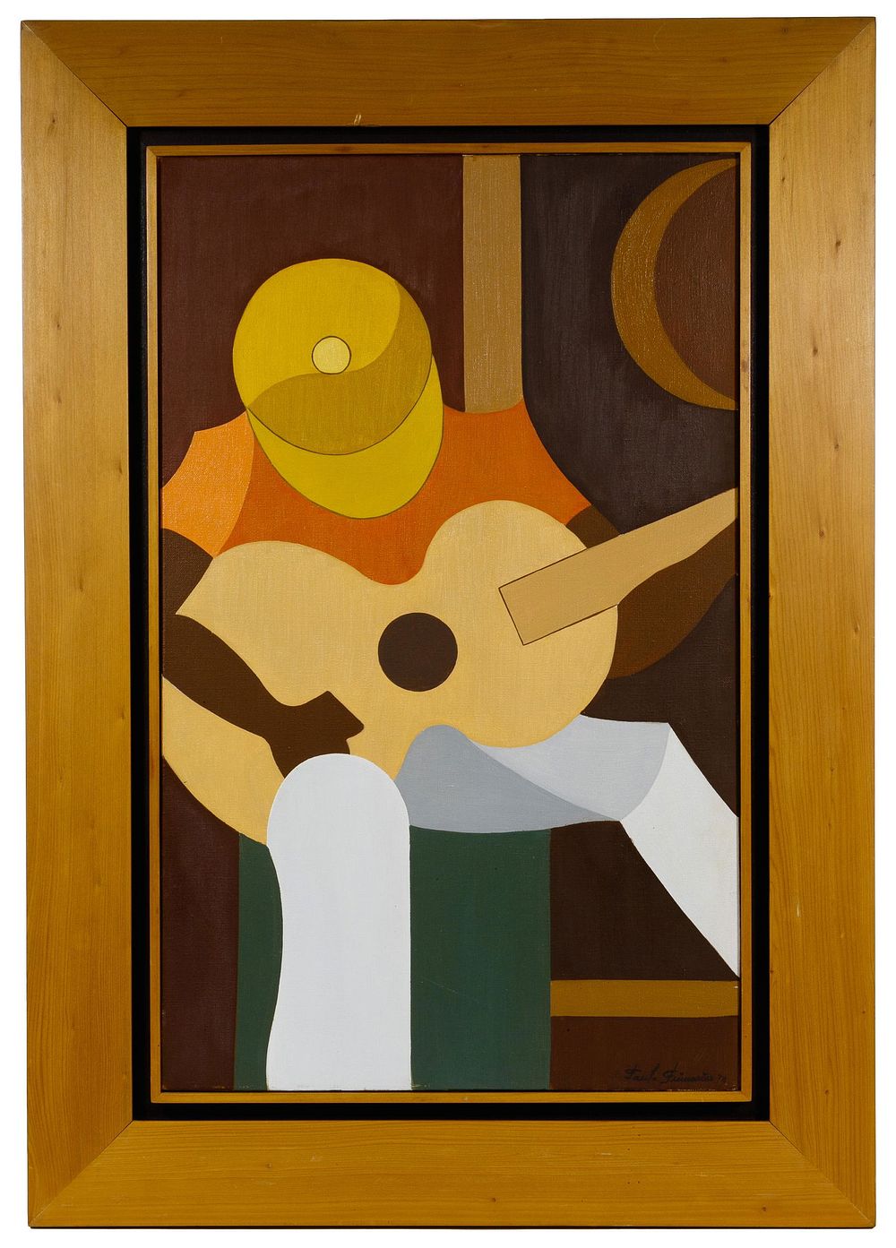 Lot 273: Paulo Guimaraes (Mexican, 20th Century) Oil on Canvas