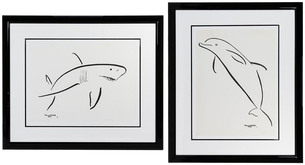 Lot 281: Robert Wyland (American, b.1956) Lithographs