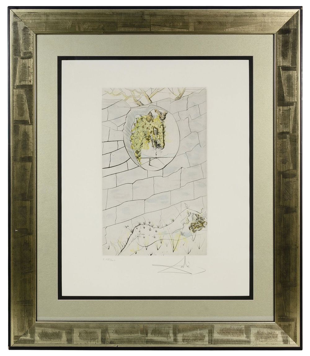 Lot 282: Salvador Dali (Spanish, 1904-1989) 'The Beloved Looks