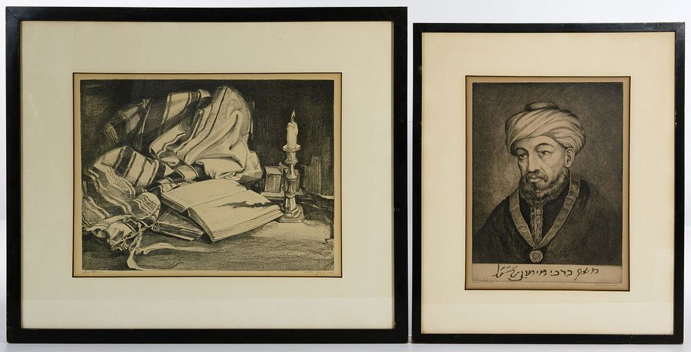 Lot 283: Saul Raskin (American / Ukrainian, 1878-1966) Etching