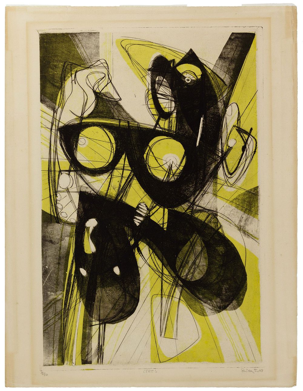 Lot 285: Stanley William Hayter (American, 1901-1988) 'Ceres'