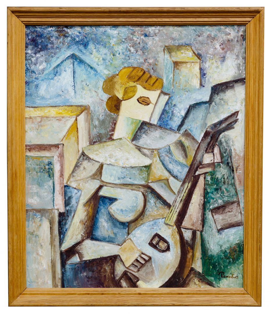 Lot 293: (Style of) Remedios Varo (Mexican, 1908-1963) Oil on
