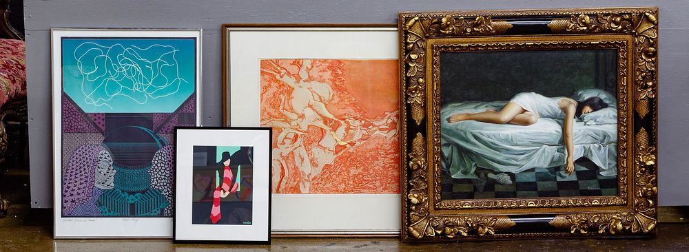 Lot 294: 20th Century Artwork Assortment