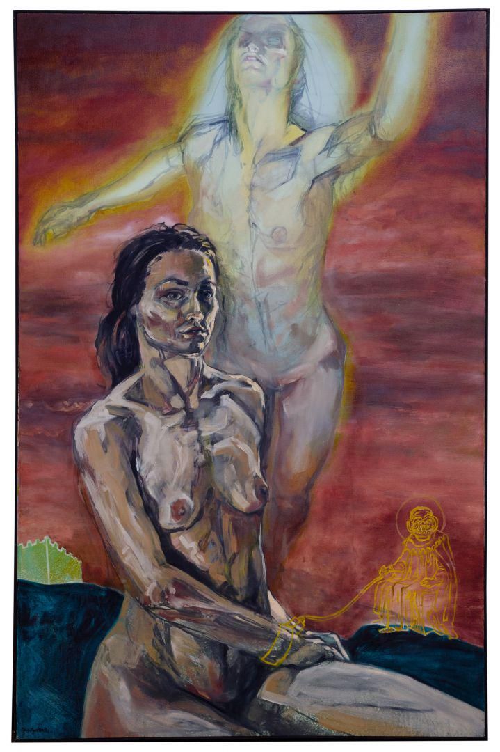 Lot 301: Dawn Smolinski (American, 20th Century) Oil on Canvas