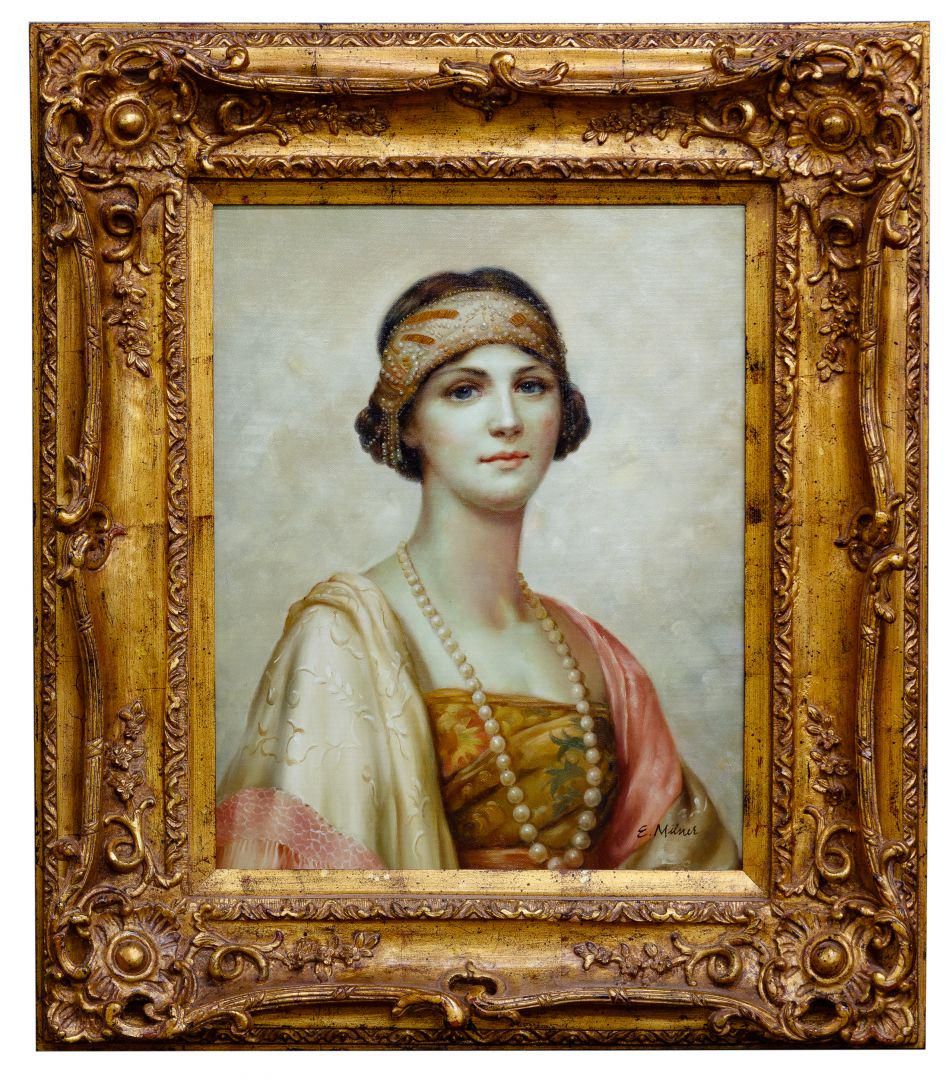 Lot 302: E. Milner (20th Century) Oil on Canvas