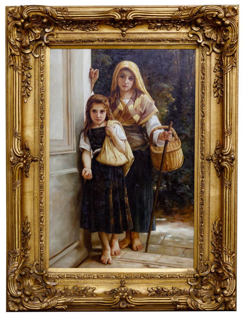 Lot 311: Munroe (20th Century) Portrait, Oil on Canvas