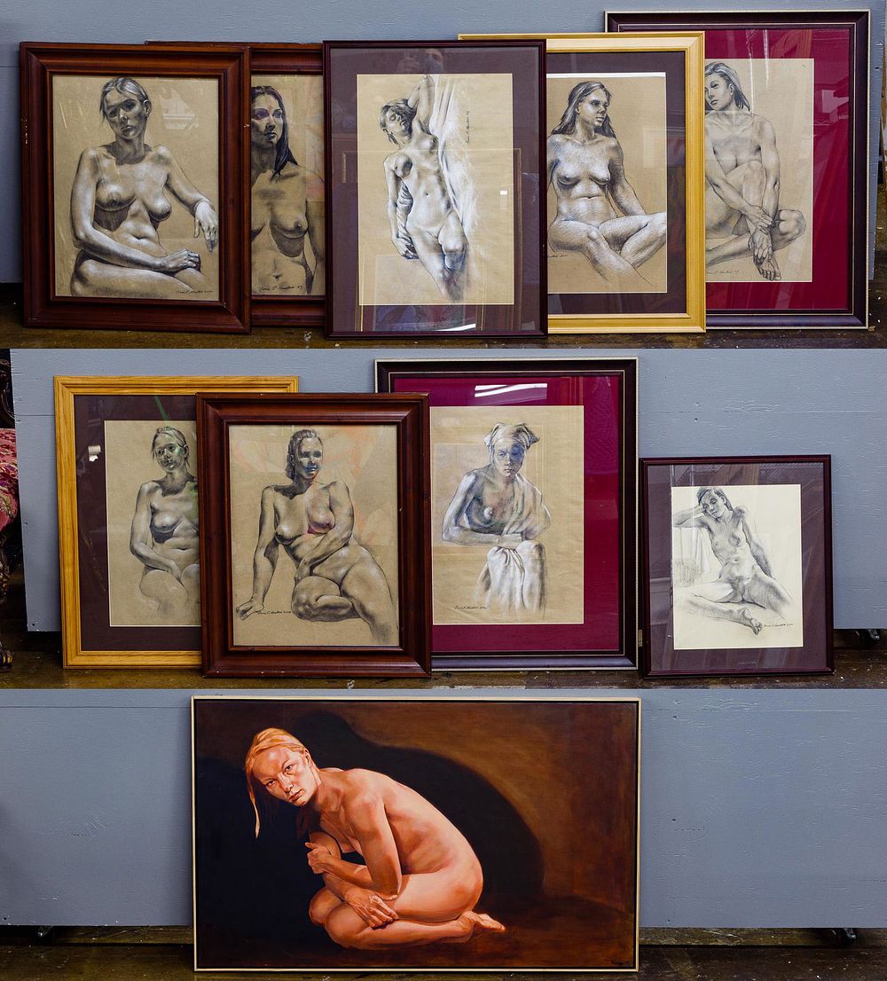 Lot 312: Nude Figure Study Assortment