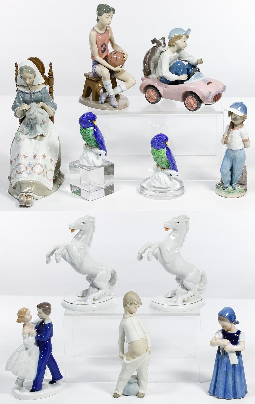 Lot 360: Lladro and B&G Figurine Assortment