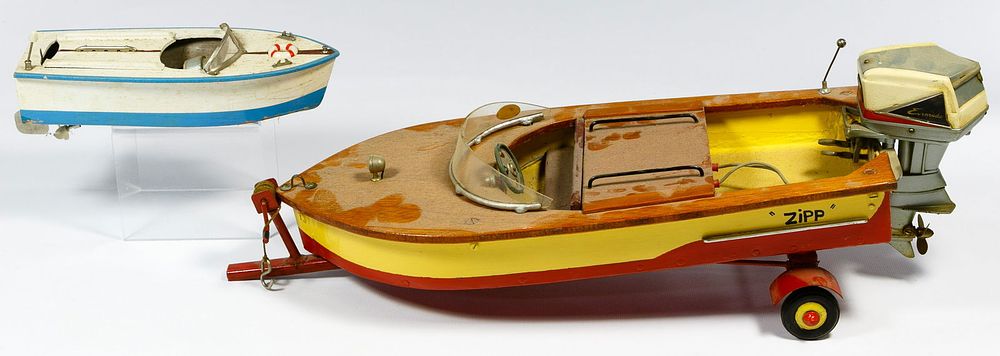 Lot 374: Battery Powered Model Boats