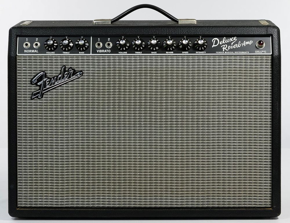 Lot 390: Fender PR239 Reissue 1965 Deluxe Reverb Amplifier