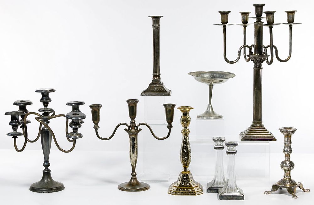 Lot 408: Candelabra Assortment