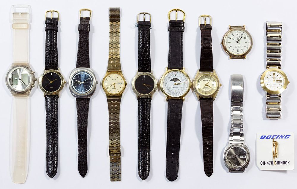 Lot 494: Mens Wrist Watch Collection