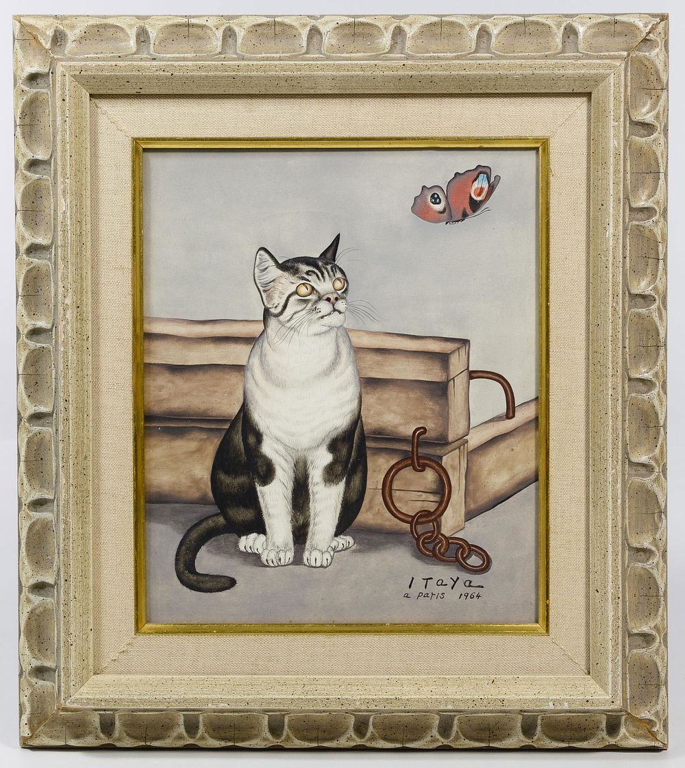 Lot 180: Foussa Itaya (Japanese / French, b.1919) Oil on Canvas