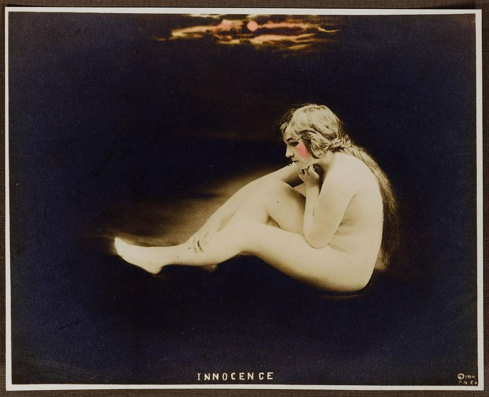 Lot 195: Unknown Artist (American, 20th Century) 'Innocence'