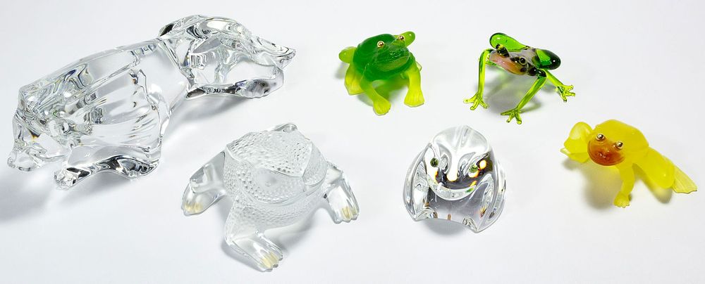 Lot 206: Signed Crystal and Glass Assortment