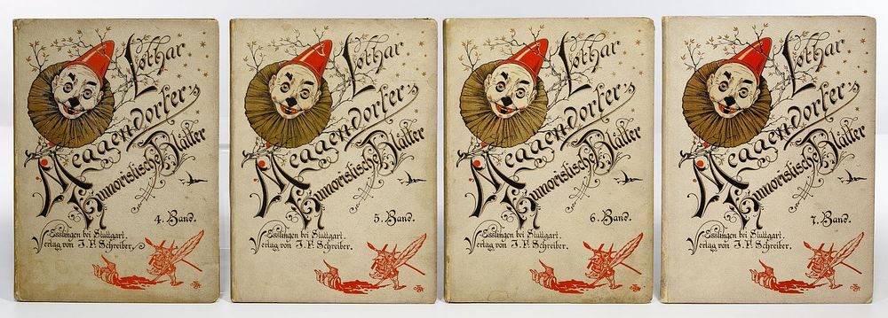 Lot 218: Lothar Meggendorfer 'Humoristische Blatter' Books