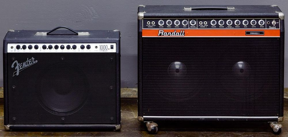 Lot 239: Randall and Fender Amplifiers