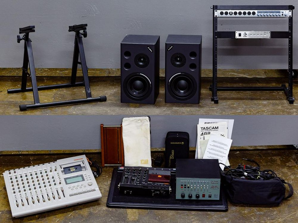 Lot 240: Sound Equipment Assortment