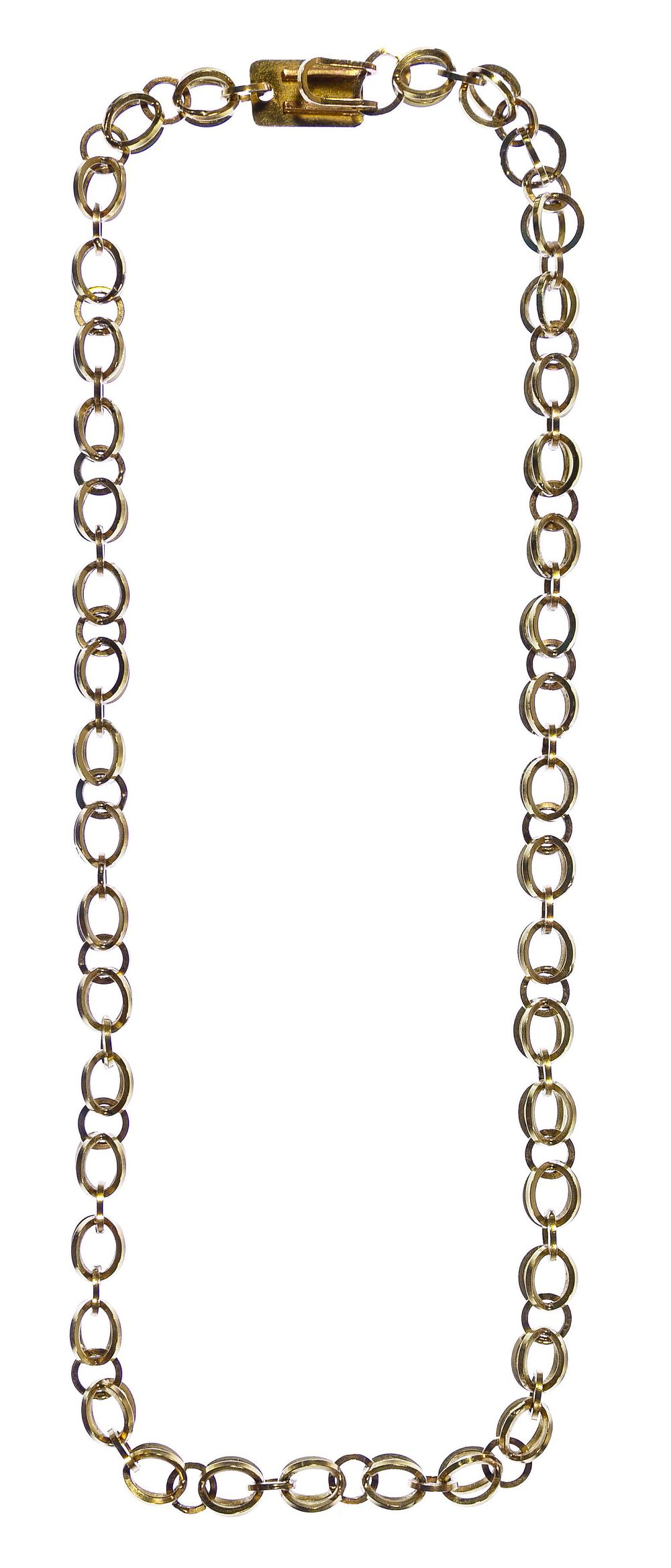 Lot 362: 18k / 14k Gold Necklace