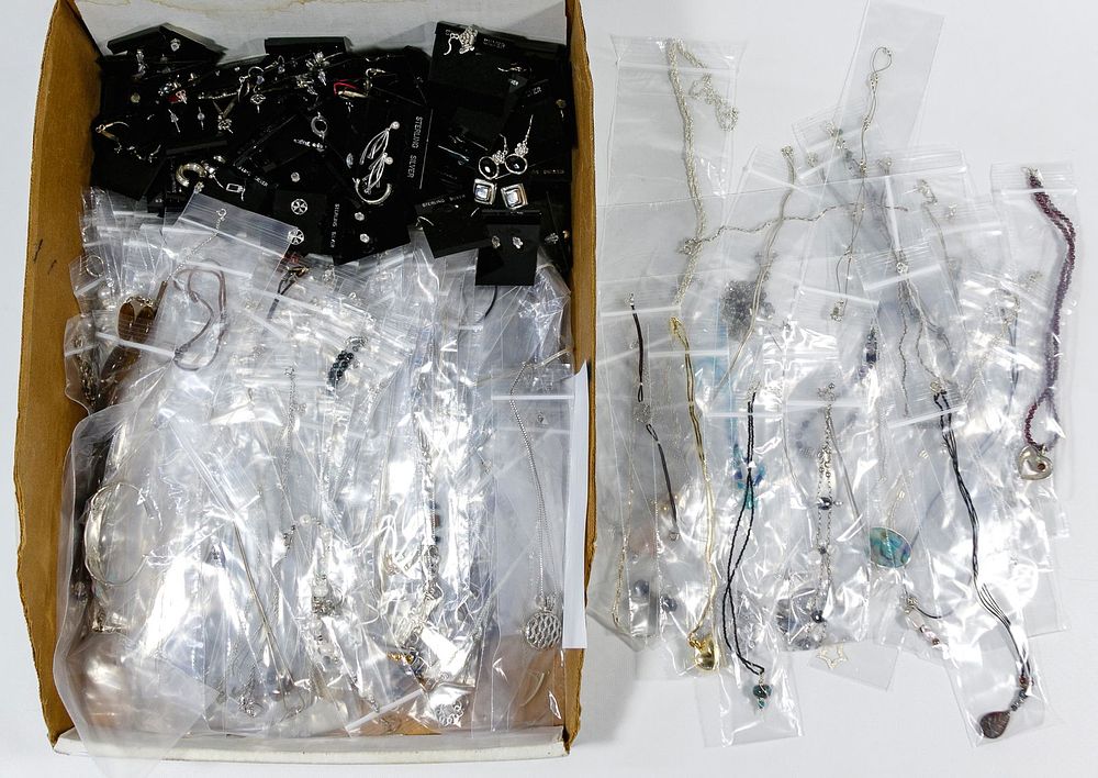 Lot 429: Sterling Silver Jewelry Assortment