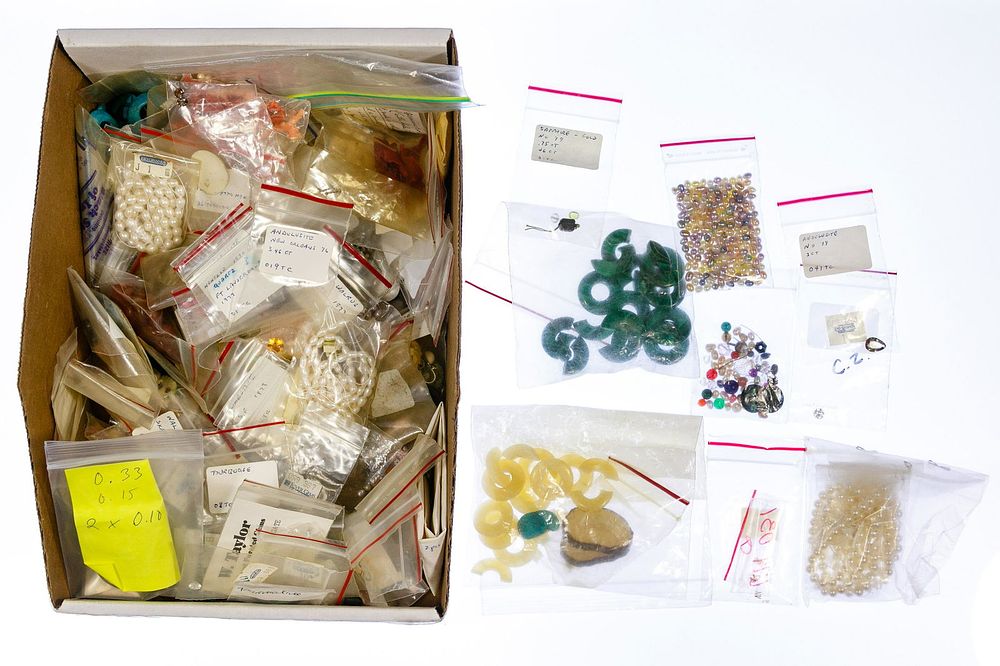 Lot 440: Diamond, Semi-Precious Gemstone, Coral, Stone and Pearl