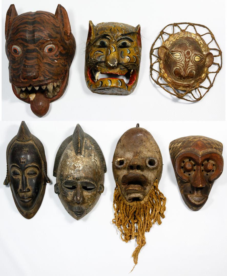 Lot 175: African Mask Assortment