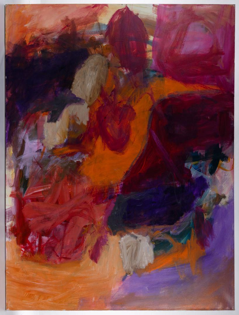 Lot 255: (Attributed to) Barnett (American, 20th Century) Oil on