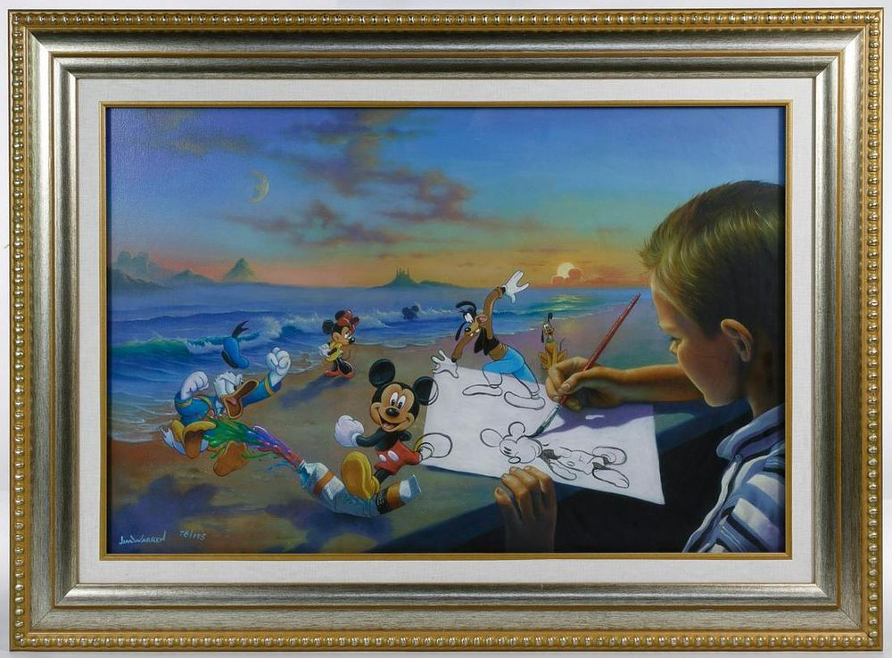 Lot 264: Jim Warren (American, b.1949) for Disney 'Dream Maker'