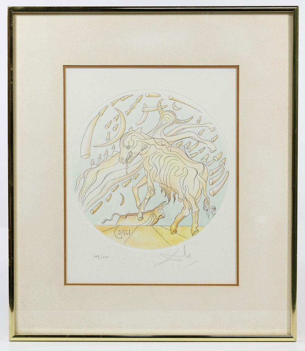 Lot 298: Salvador Dali (Spanish, 1904-1989)