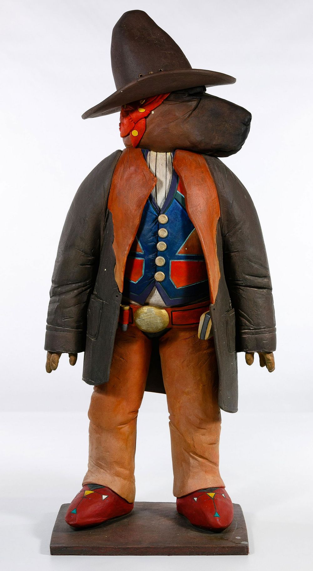 Lot 307: Robert Brubaker (American, b.1952) Painted Sculpture