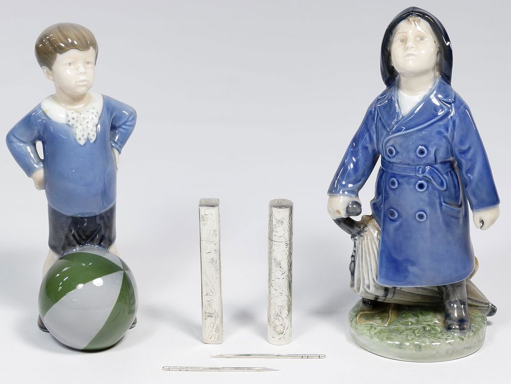 Lot 357: Royal Copenhagen Figurines