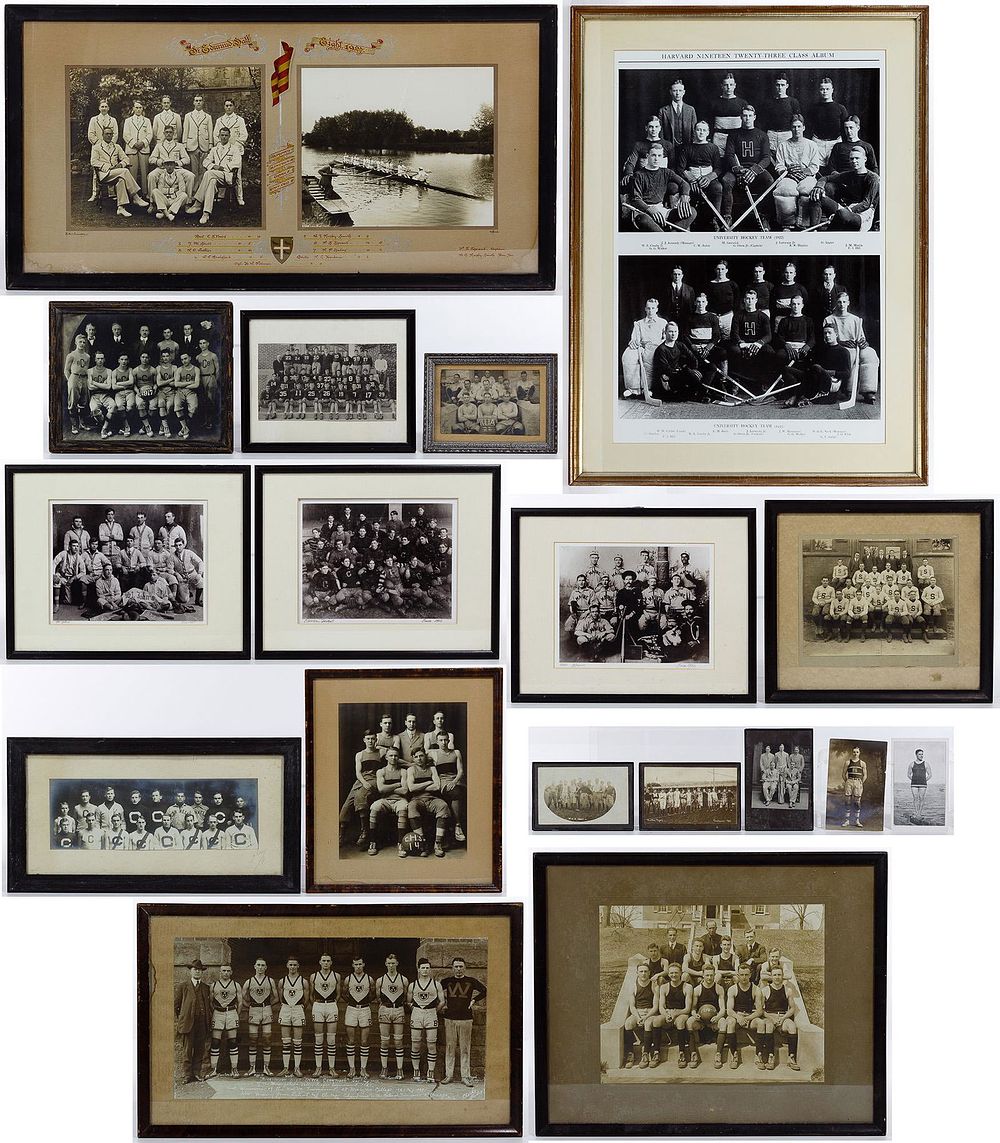 Lot 358: College and High School Sport Photograph Assortment